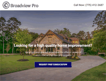 Tablet Screenshot of broadviewpro.com